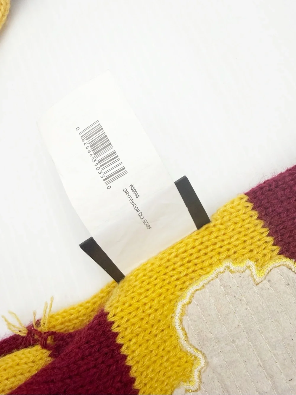 Harry Potter Hermione Deluxe Gryffindor House Crest Halloween Costume Scarf